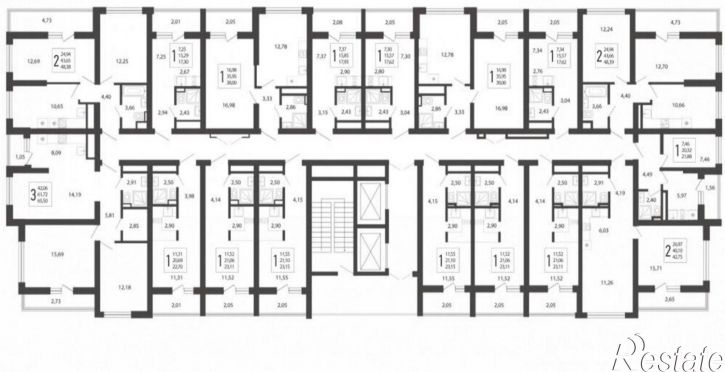 2-комн квартира в новом доме Ясногорская улица, 16/2 к12,  д. 16/2 к12