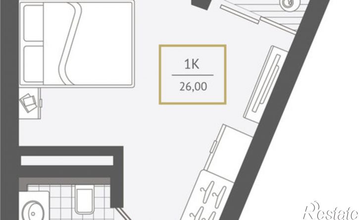 1-комн квартира улица Ленина, 280А,  д. 280А