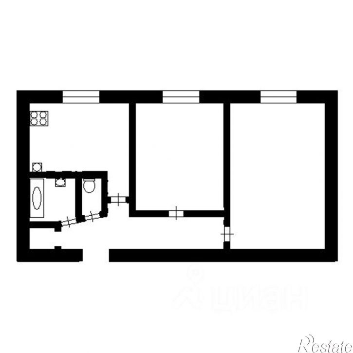 2-комн квартира ул Батумское шоссе, 31,  д. 31
