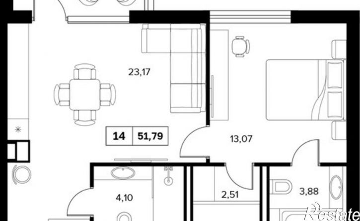 2-комн квартира в новом доме улица Семашко, 37А к1,  д. 37А к1