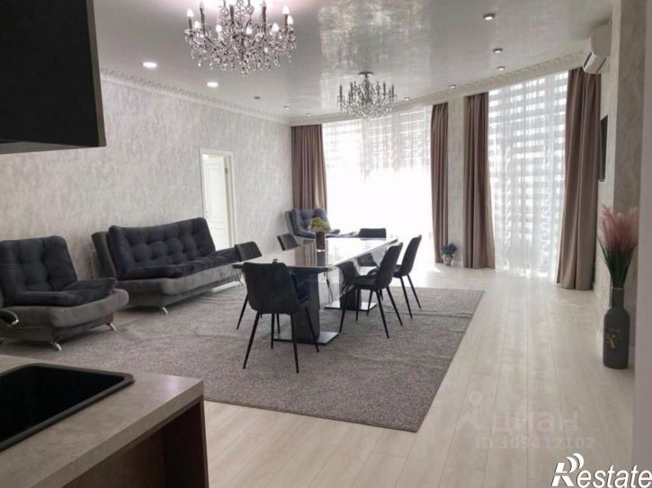 4-комн квартира Черноморская улица, 19,  д. 19