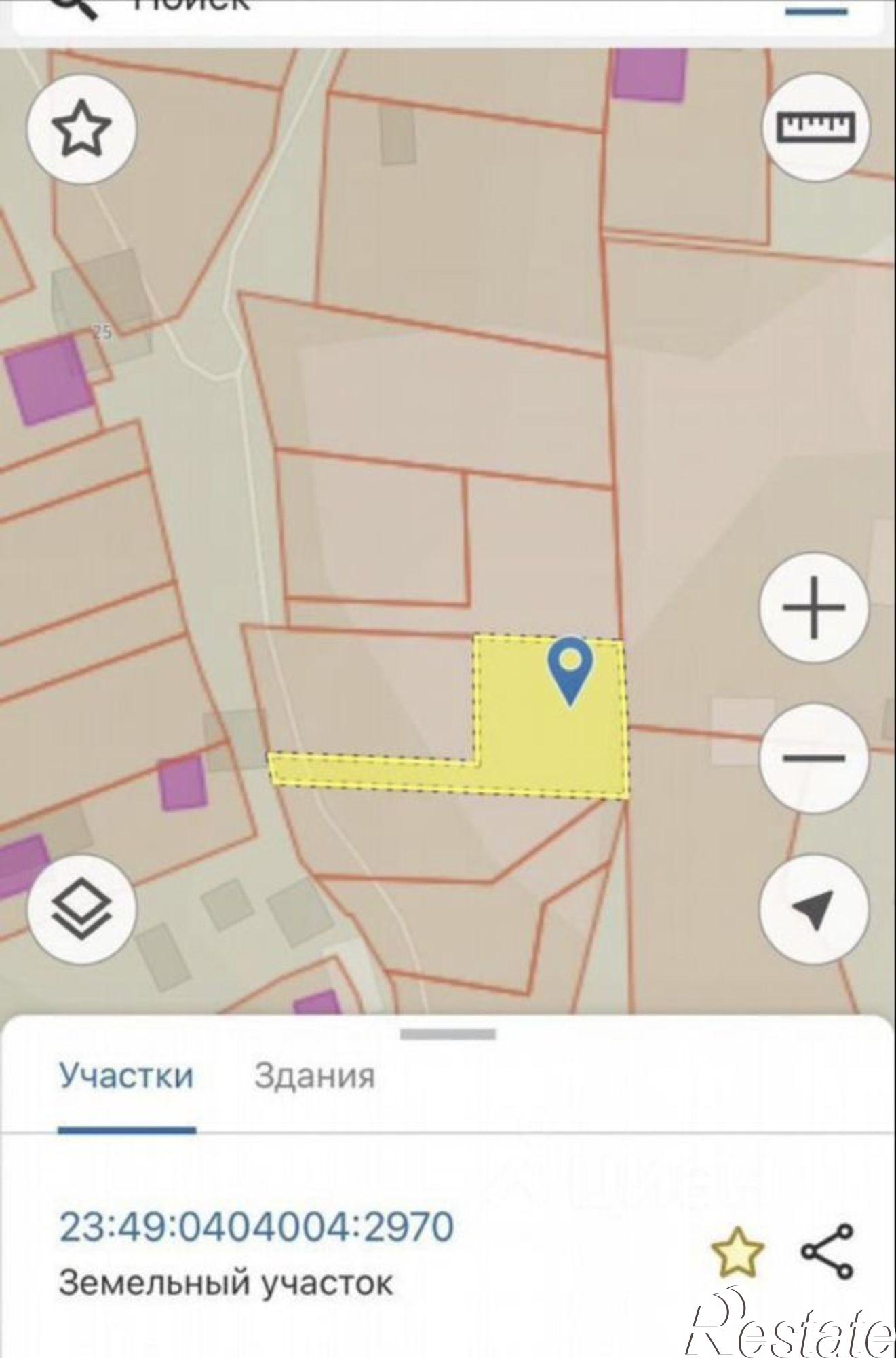 Купить землю, земельный участок за 4 500 000 рублей на городской округ Сочи