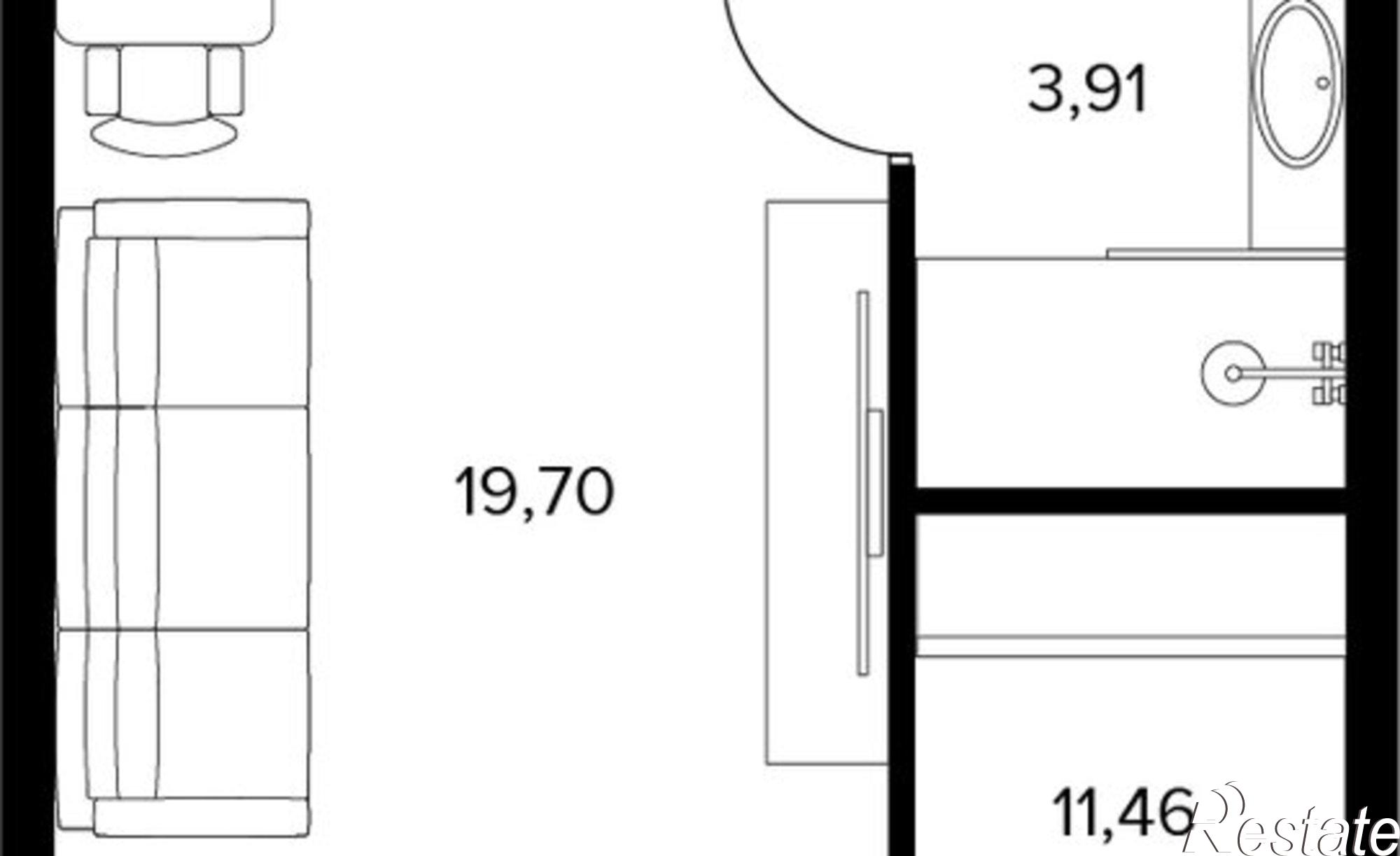 Купить квартиру за 38 507 600 рублей на ул Семашко, 37А 1