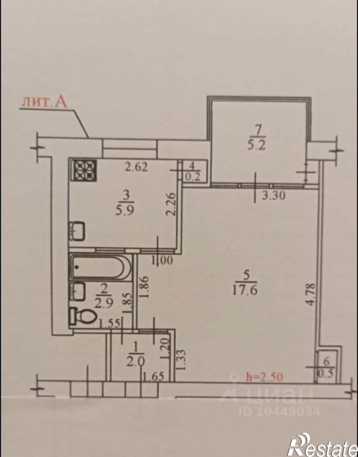 1-комн квартира ул Цветной бульвар, 31,  д. 31