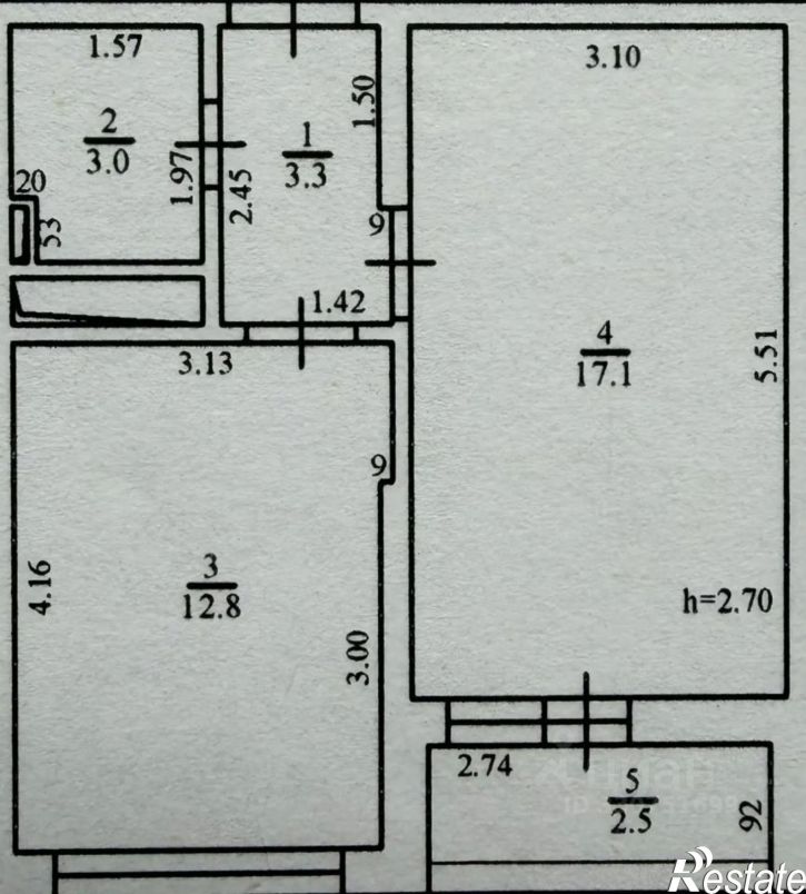 1-комн квартира ул Ясногорская, 34Б,  д. 34Б