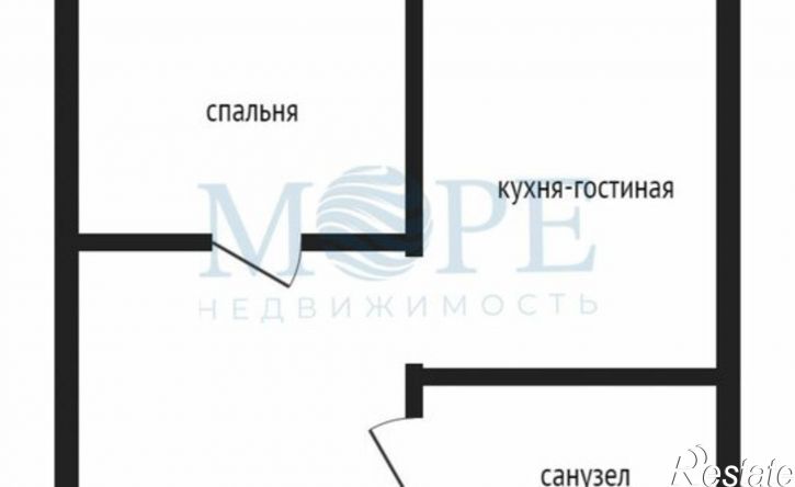 1-комн квартира улица Метелёва, 1,  д. 1