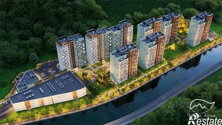 2-комн квартира в новом доме Российская улица, 6/1 к3,  д. 6/1 к3