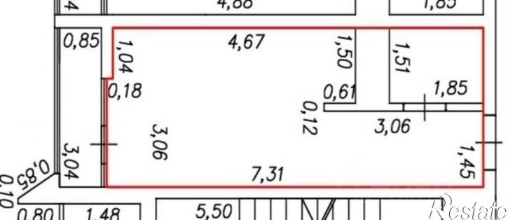 1-комн квартира Ясногорская улица, 16/6 к3,  д. 16/6 к3