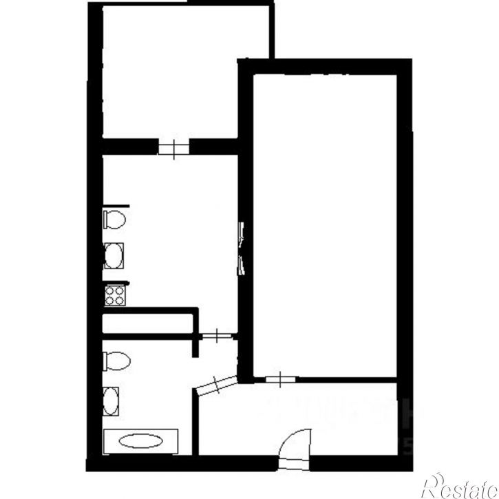 1-комн квартира ул Крымская, 89,  д. 89