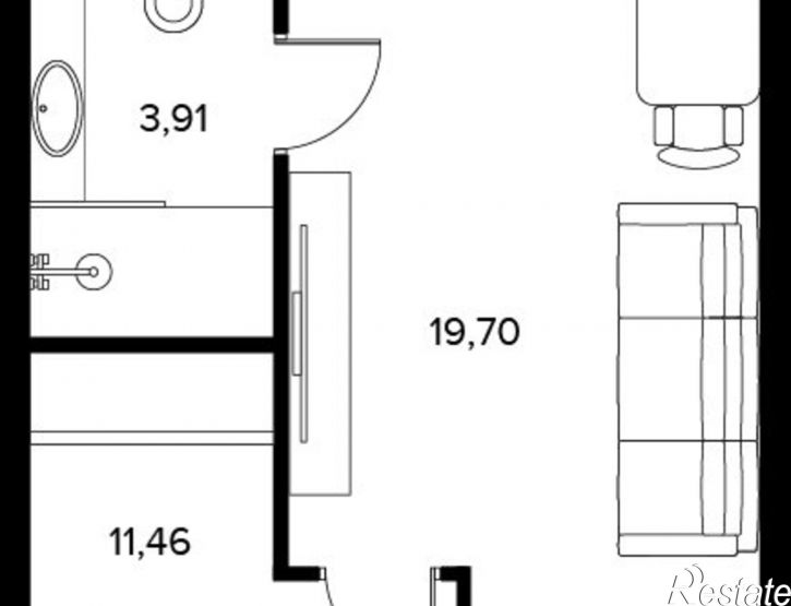 2-комн квартира в новом доме улица Семашко, 37А к3,  д. 37А к3