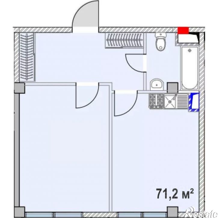 1-комн квартира ул Ломоносовская, 2Б,  д. 2Б