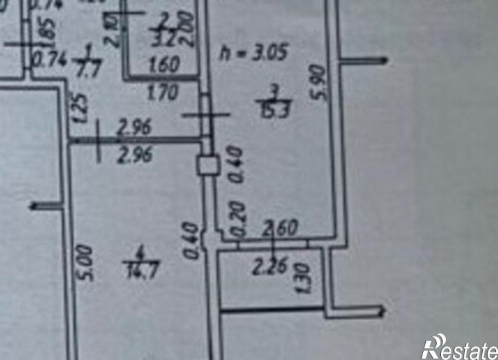 2-комн квартира Рабочий переулок, 24,  д. 24