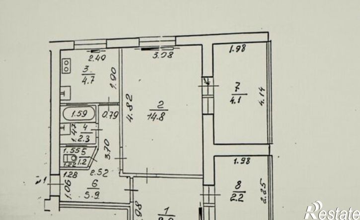 2-комн квартира Дагомысская улица, 28А,  д. 28А