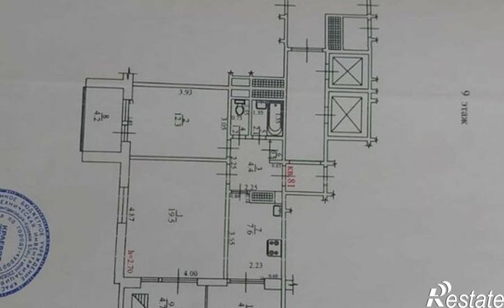 2-комн квартира улица Искры, 19 к2,  д. 19 к2