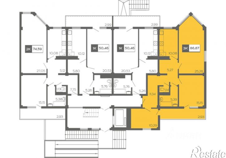 3-комн квартира Тепличная улица, 71 к11,  д. 71 к11