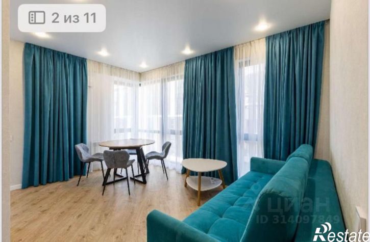 2-комн квартира Курортный пр-кт, 96Г 1,  д. 96Г 1,  к. 1