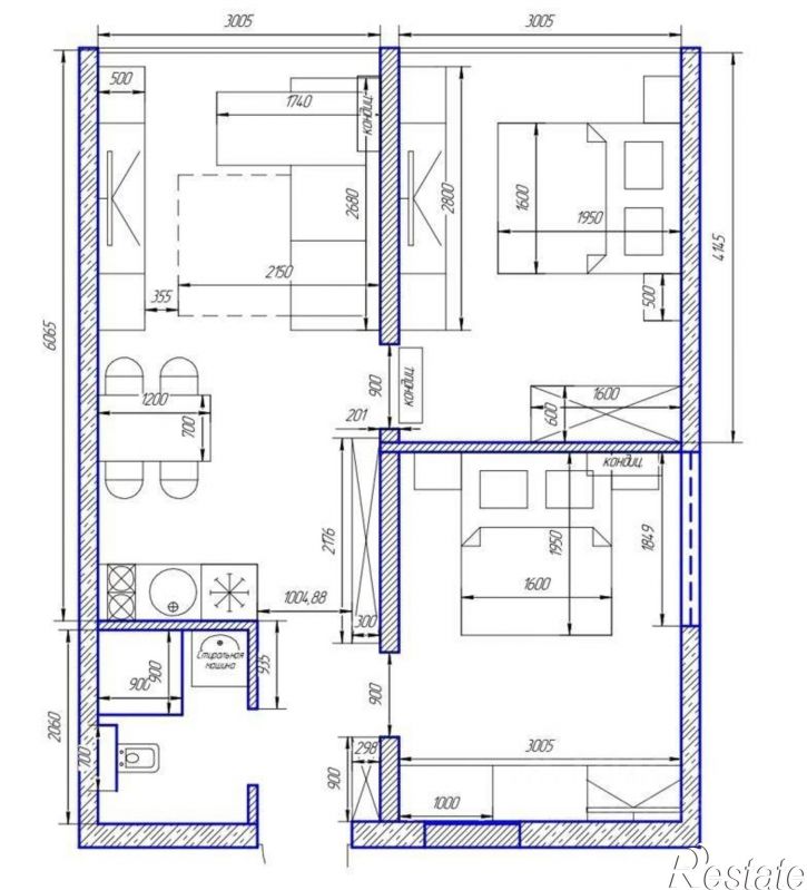 2-комн квартира ул Депутатская, 10Б/1,  д. 10Б/1