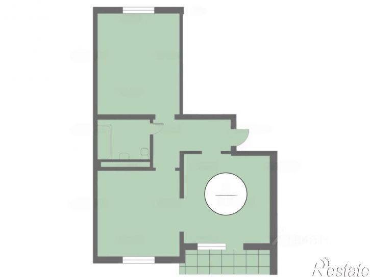 2-комн квартира пер Трунова, 6 3,  д. 6 3,  к. 3