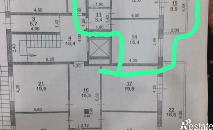 1-комн квартира пер Рахманинова, 47/4,  д. 47/4
