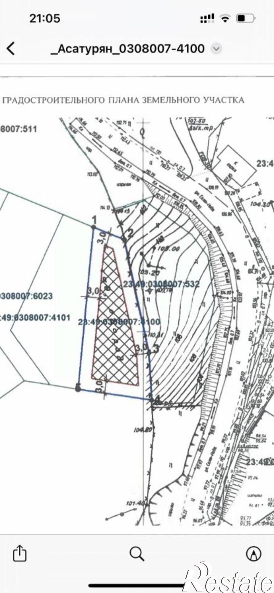 Купить землю, земельный участок за 7 200 000 рублей на городской округ Сочи