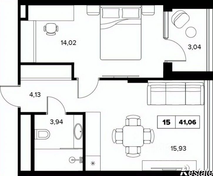 2-комн квартира в новом доме ул Семашко, 37А 3,  д. 37А 3,  к. 3