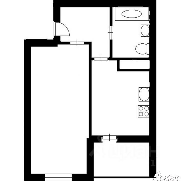 2-комн квартира ул Крымская, 89,  д. 89