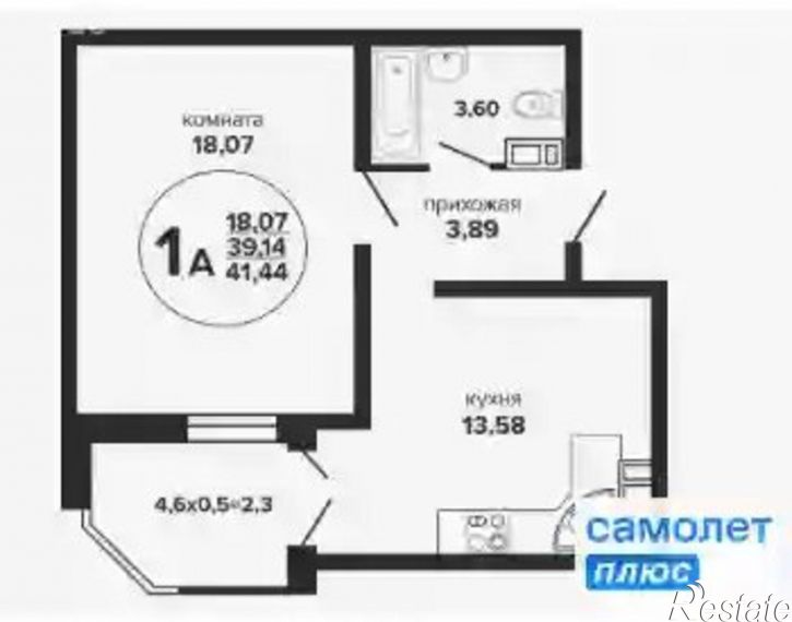 1-комн квартира Дагомысский пер, 6,  д. 6