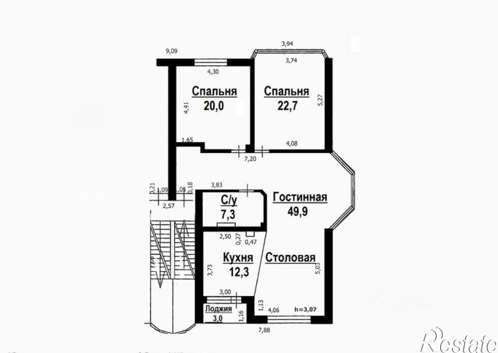 3-комн квартира ул Березовая, 76/2,  д. 76/2