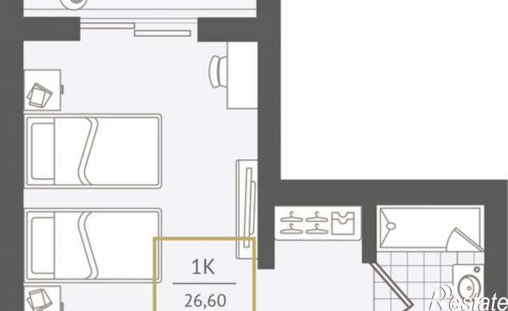 1-комн квартира ул Ленина, 282/16Г,  д. 282/16Г