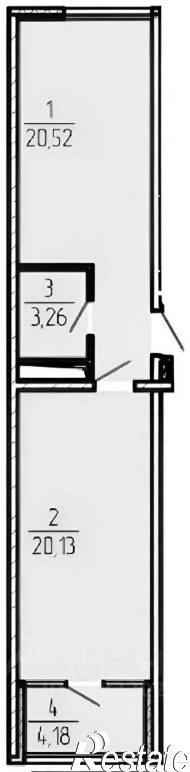 2-комн квартира ул Депутатская, 10Б/1,  д. 10Б/1