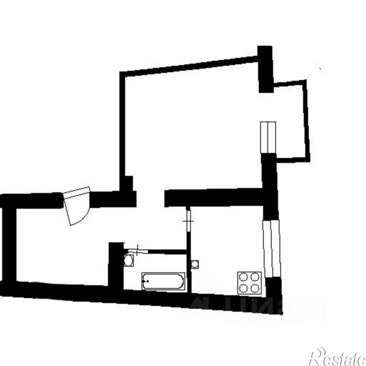 1-комн квартира ул Кубанская, 7,  д. 7