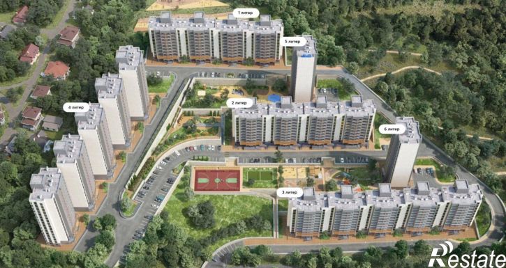 2-комн квартира в новом доме городской округ Сочи