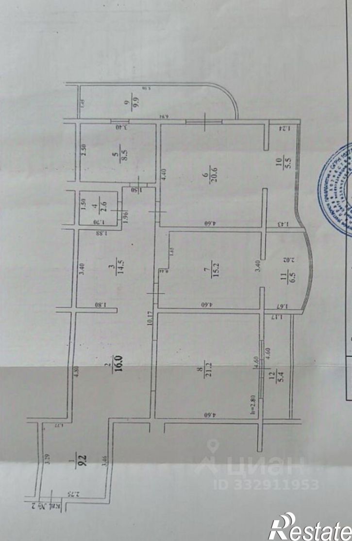 3-комн квартира ул Я.Фабрициуса, 2/4Б,  д. 2/4Б