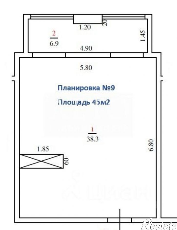2-комн квартира переулок Трунова, 6 к1,  д. 6 к1