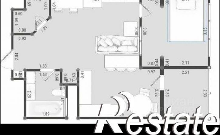 2-комн квартира переулок Горького, 18,  д. 18